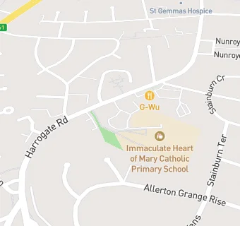 map for Immaculate Heart Breakfast Club