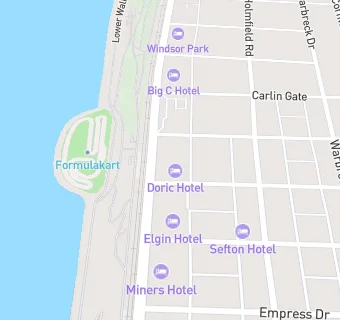 map for Sheraton Hotel