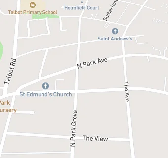 map for St Edmunds Church