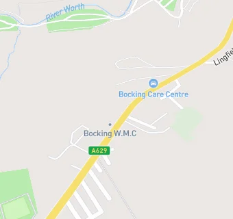 map for Bocking Working Mens Club (Bar Only)