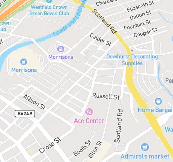 map for Nelson Warpdressers Club