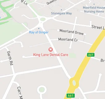 map for King Lane Stores