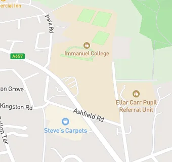 map for Immanuel College