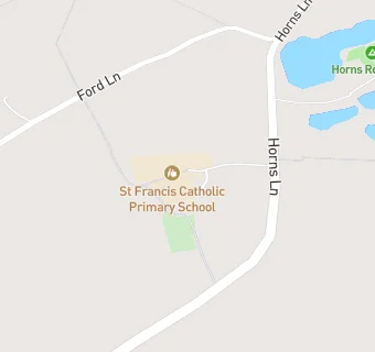 map for St Francis Catholic Primary School, Goosnargh