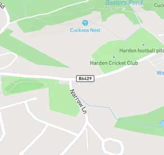 map for Harden Cricket Club