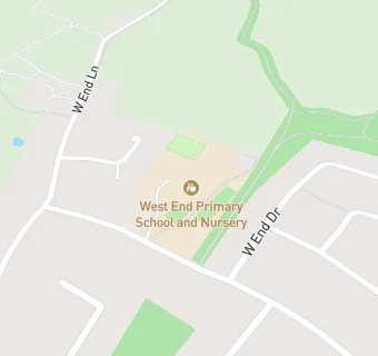 map for West End Primary School