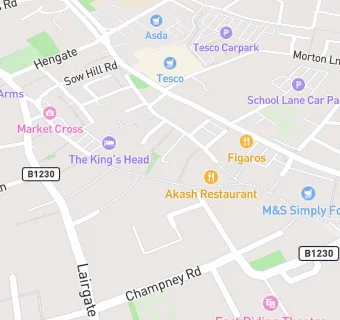 map for Akash Restaurant