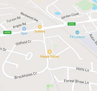 map for Happy Valley