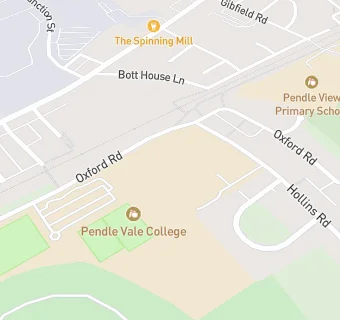 map for Pendle Vale College