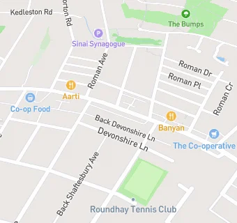 map for Cooplands (Roundhay)