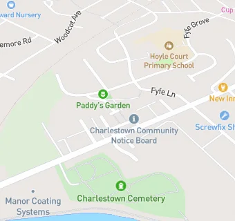 map for Charlestown Fisheries