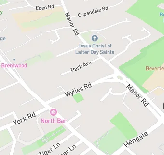 map for Beverley Conservative Club