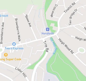 map for Horsforth Dental