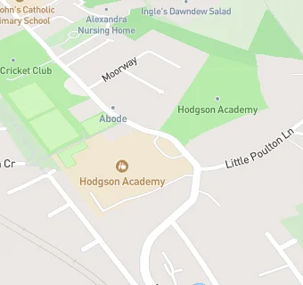 map for Hodgson Academy