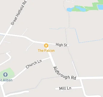 map for The Falcon Inn