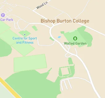 map for Bishop Burton College