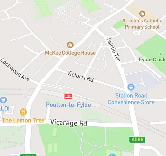 map for Victoria House Rest Home