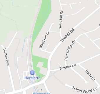 map for Fox And Hounds (Cookridge)