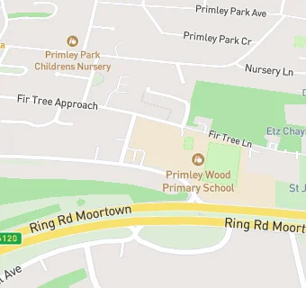 map for Fir Tree Primary School