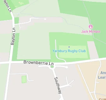 map for Yarnbury (Horsforth) RFC