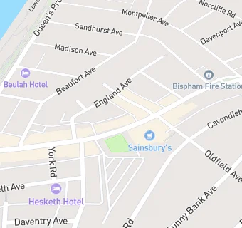 map for Bellamy’s Fish Bar