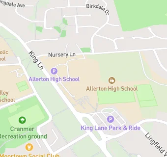 map for Chartwells (Allerton High)