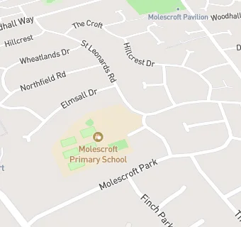 map for Molescroft Primary School