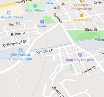 map for Knotts Lane Convenience Store