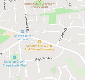 map for Carleton Pharmacy