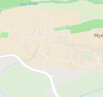 map for Myerscough College