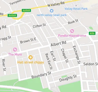 map for Albert House Dental Practice