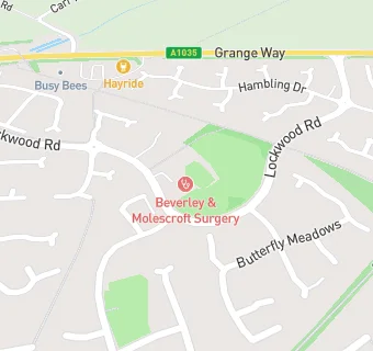 map for Beverley Grange Nursing Home