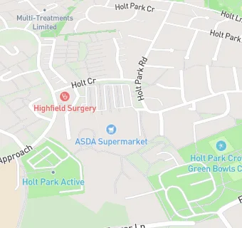 map for Asda Pharmacy