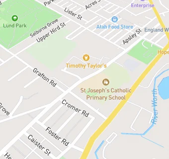 map for St Joseph's Catholic Primary School