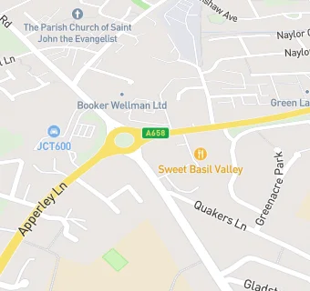 map for Trinity Foodbank Centre
