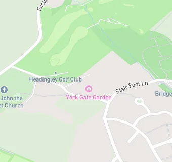 map for York Gate Cafe