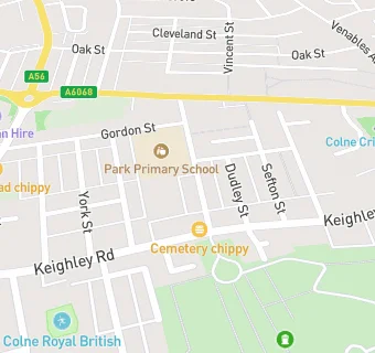 map for Park Junior School