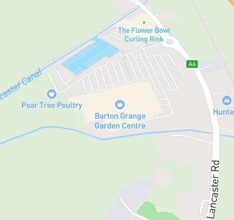 map for Barton Grange Garden Centre