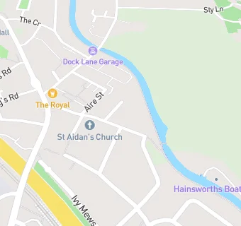 map for St Aidans Church