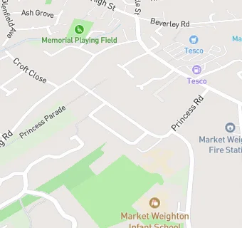 map for Mount Pleasant Church of England Voluntary Controlled Junior School