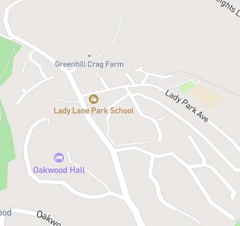 map for Lady Lane Park School & Nursery