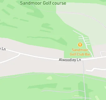 map for Sandmoor Golf Club Bar