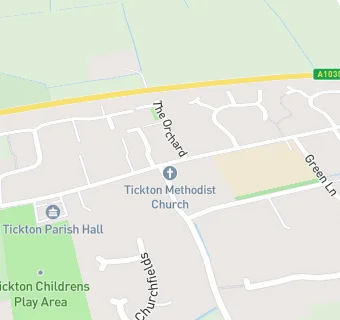 map for Tickton Church of England Voluntary Controlled Primary School