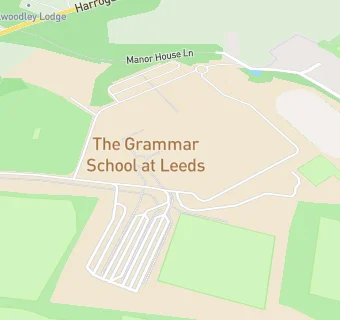 map for The Grammar School At Leeds