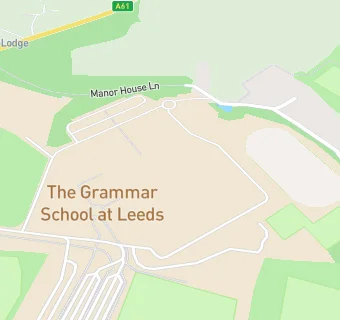 map for The Grammar School At Leeds