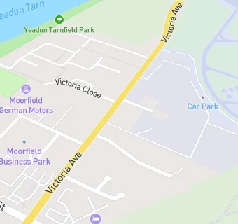 map for Leeds Bradford Airport Premier Inn