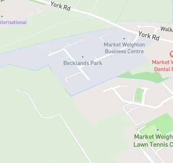 map for The Becklands School