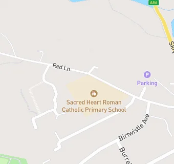 map for Sacred Heart Roman Catholic Primary School, a Voluntary Academy