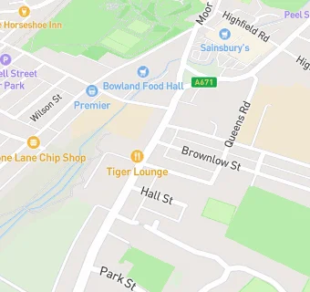 map for Whalley Road Chippy