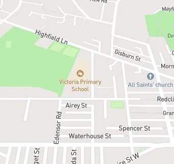 map for Nurture Academies Trust at Victoria Primary School